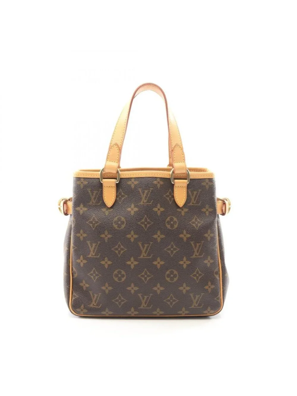 Louis Vuitton Handbag Batignolles Canvas Leather